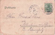 AK Hamburg-Altona, Partie in der Königstrasse