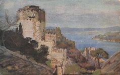 Künstler Ak Macco, Georg, Konstantinopel Istanbul Türkei, Kastell Rumeli