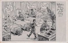 Feldpost 1941; Humoristisch-propagandistische Karte