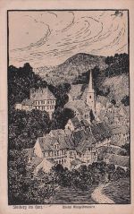 Stolberg im Harz. Überm Alungelbrunnen