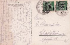 Ulm Donau Muenster Kuenstlerkarte J. Marschall Kat. Ulm