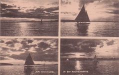 AM WANNSEE IN DER ABENDSTUNDE