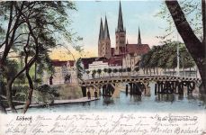 Luebeck Dankwartsbruecke Kat. Luebeck