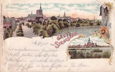 Litho Stralsund in Vorpommern, Gesamtansicht