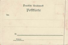 Lithographie Berlin-Tiergarten, Schleusenhaus, Denkmal von Albrecht der Bär