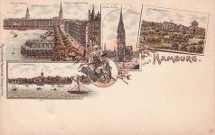 Hamburg Zoologischer Garten Alsterdamm Alter Jungfernstieg Kat