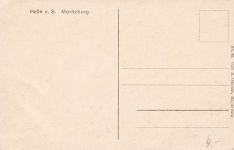 Ansichtskarte Halle (Saale) Moritzburg