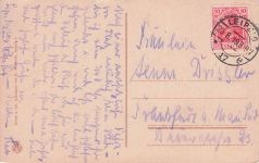 AK Leipzig, Augustusplatz mit Universität und Mendebrunnen