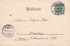 Elsass-Lothringerpostkarte L. Serie Nº 1