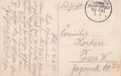 Kaiserliche Marine Luftschiff Detachement Feldpost Kriegsmarine Kiel