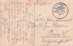 S. M. Yacht Hohenzollern Marine Schiffspost