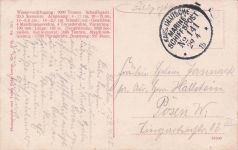 AK Kriegsschiff SM Panzerkreuzer Friedrich Carl Marine Schiffspost