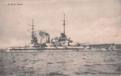 Ak Deutsches Kriegsschiff SMS Posen Schiffspost Marine