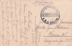 AK S. M. S. Blücher, gesunken im Seegefecht am 24. Januar 1915