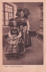 Trachten Alsace Elsaesserinnen Kat. Trachten
