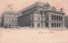 AK / Ansichtskarte Wien Hof Opern Theater Wien
