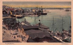 Ak Flensburg in Schleswig Holstein, Hafenbild