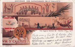 Roma - Souvenir des Catacombes de St. Calliste