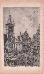 Künstler-AK Trier, Hauptmarkt