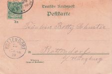 Lithographie Bockenheim / Frankfurt, Husaren-Caserne, Warte, Ortsansicht mit Bahnhof