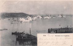 Kiel Kaisersalut Kriegsflotte Kat. Kiel