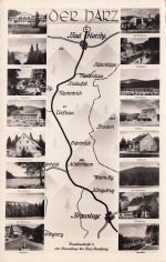 Der Harz. Multi-View. Bundesstraße von Braunlage bis Bad Harzburg. Frik