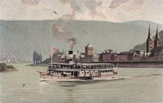 AK Dampfer der Köln-Düsseldorfer Rheindampfschiffahrt