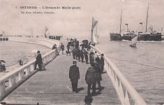 . OSTENDE. L'Estacade. Malle-poste LE BON, éditeur, Ostende.
