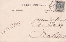 . OSTENDE. L'Estacade. Malle-poste LE BON, éditeur, Ostende.