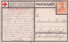 Frau General-Komitee der deutschen Vereine Wenzel u. Naumann Rotes