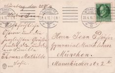 historische Osterpostkarte