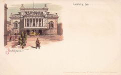 Lithographie Hamburg-Neustadt, Stadttheater
