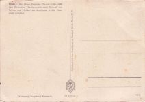 AK / Ansichtskarte Prag_Prahy_Prague Neues Deutsches Theater Entwurf Prag_Prahy_Prague