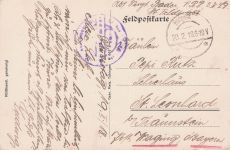 Im Schützengraben - Flieger in Sicht -