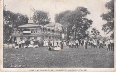 SCENE AT TURNER PARK EXHIBITION AND PRIZE CONTEST