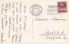 Postkarte um 1935: Puppen-Paar in holländischer Tracht