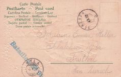 Präge-AK Bayrisches Liebespaar in Tracht