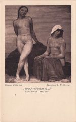 Museum Winterthur Sammlung Dr. Th. Reinhart „FRAUEN VOR DEM FELS" KARL HOFER ROM 1907