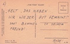 „Tom Poes“ von Marten Toonder. Die Serie, auch bekannt als „Bommelsaga