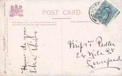 England Postkarte Illustrierte Lieder Swanee River 1904 Oilette Tuck Art