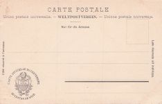 Künstler-AK Schweiz, Premier Centenaire du Canton de Vaud 1903, Souvenir du Festival Vaudois 1903, Paar mit Flagge