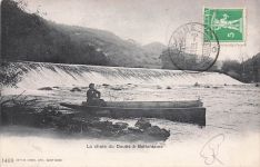 La chute du Doubs à Belfontaine
