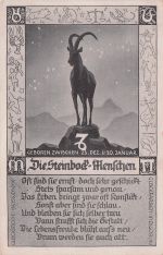 Steinbock - ca 1942 AK Sternzeichen