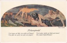 AK / Ansichtskarte Events Walpurgisnacht Gemaelde Auerbachs Keller Leipzig Kat. Events