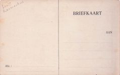 historisches niederländisches Propagandao Postkarte