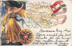 Österreich-Ungarn, Bildpostkarte, um 1900