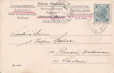 tschechische Osterpostkarte