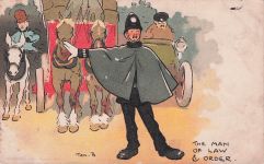 Titel "THE MAN OF LAW "Tom. B" signiert.