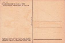 Künstler-Ansichtskarte Garderegiment Grenadiers, Ceremoniele tenue Tamboer-majoor en drumband