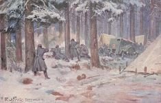 Künstler Ansichtskarte österreichische Soldaten